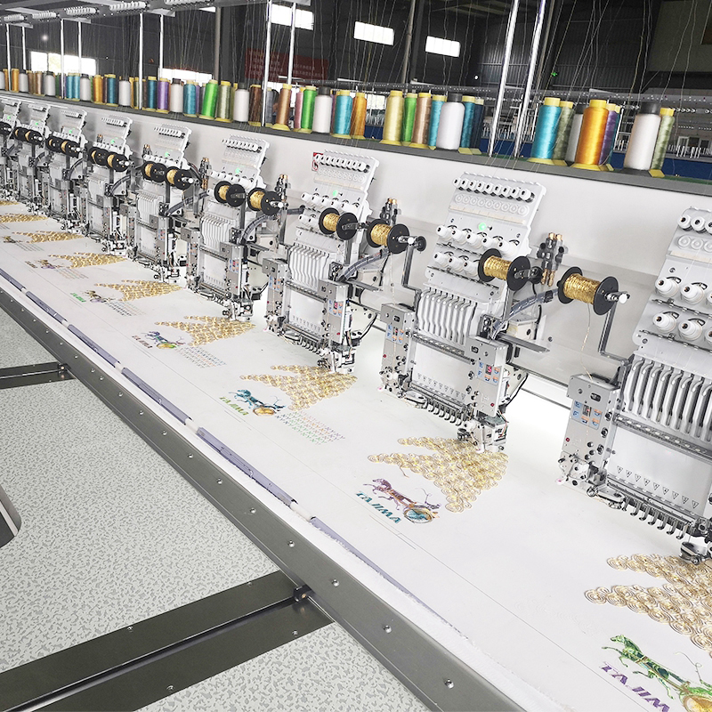 Embroidery Machine Computerized - High Speed Industrial Embroidery Machine Computerized