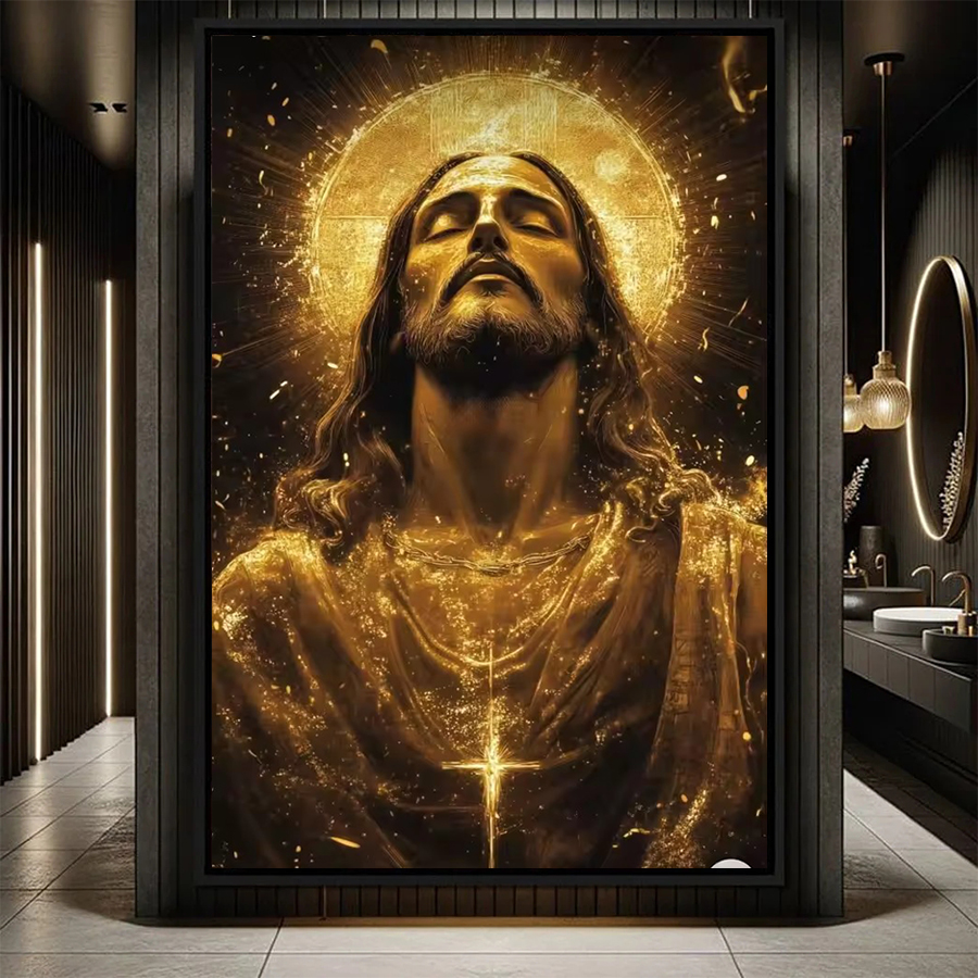 Embroidery Jesus - 5D DIY Diamond Embroidery Picture Abstract