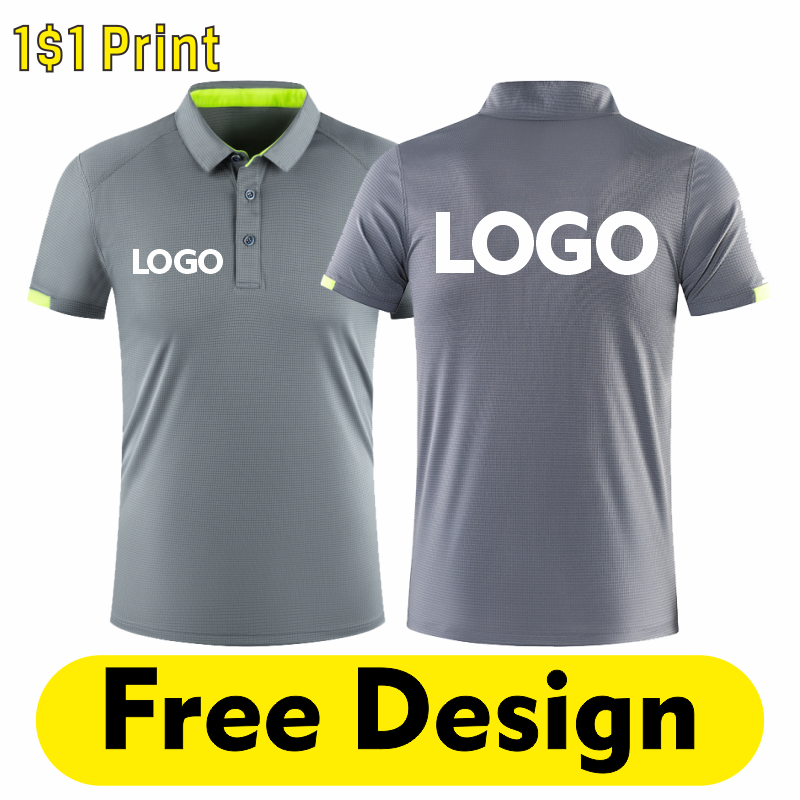 Embroidery Blouse - Quick Dry Sports POLO Shirt Fitness