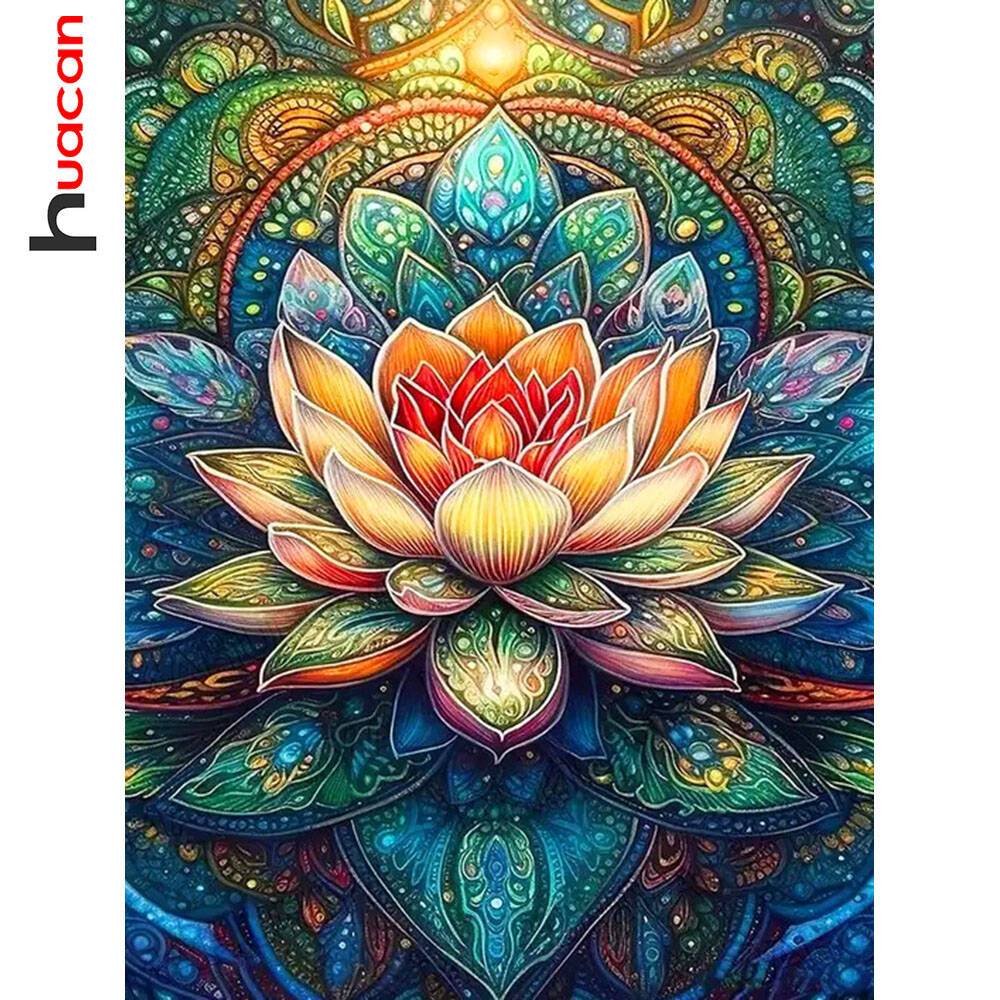 Embroidery Daisy - DIY Diamond Painting Lotus Diamond Embroidery
