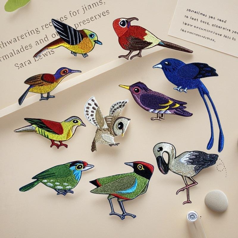Embroidery Ai - Computer Embroidery Decorative Patch Fabric Owl