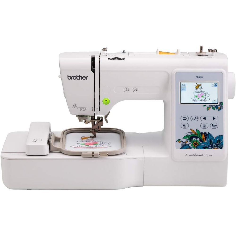 Embroidery Font Free - PE535 Embroidery Machine, 80 Built-in Designs,
