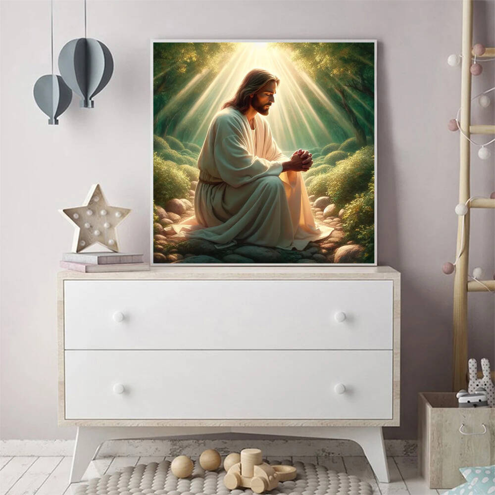 Momoart Religion Diamond Paint - Embroidery Jesus บทวิจารณ์และราคา