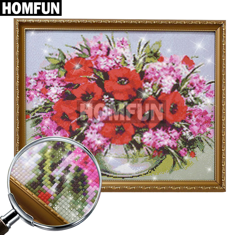 HOMFUN Full Square/Round Drill - Embroidery Jesus บทวิจารณ์และราคา