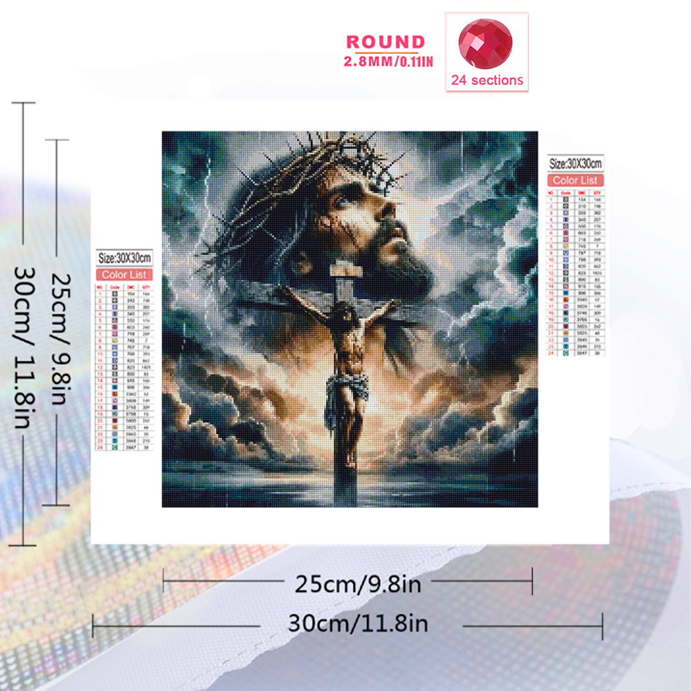 Momoart Diamond Painting Man P - Embroidery Jesus บทวิจารณ์และราคา