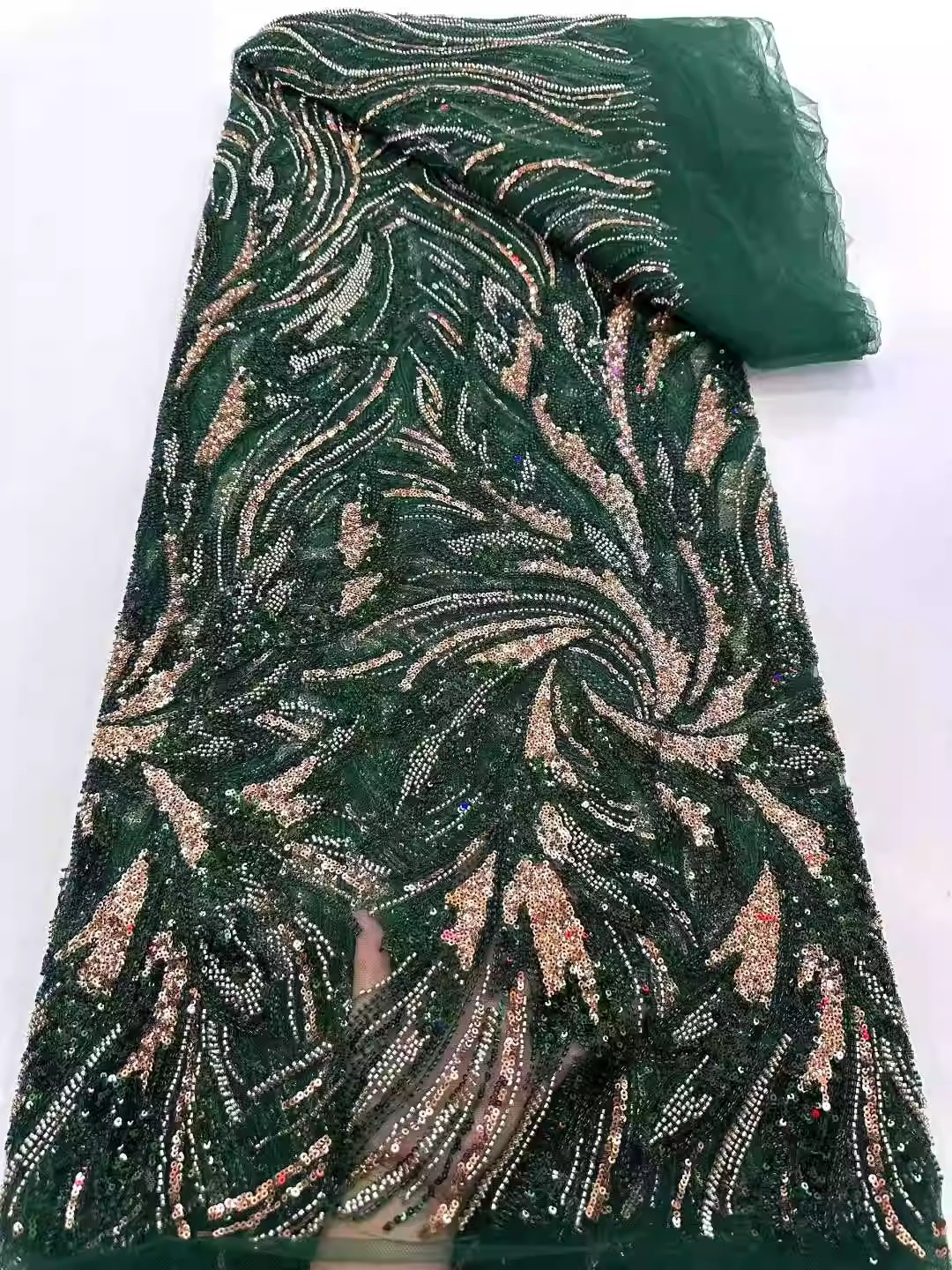5yard Sequin bead tube embroid - Embroidery Beads บทวิจารณ์และราคา