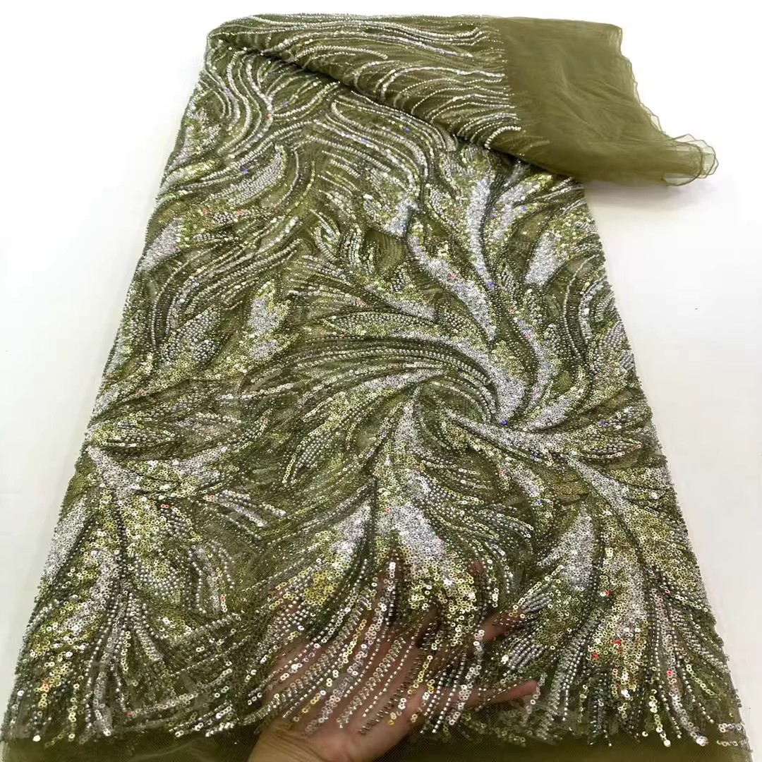 5yard Sequin bead tube embroid - Embroidery Beads บทวิจารณ์และราคา
