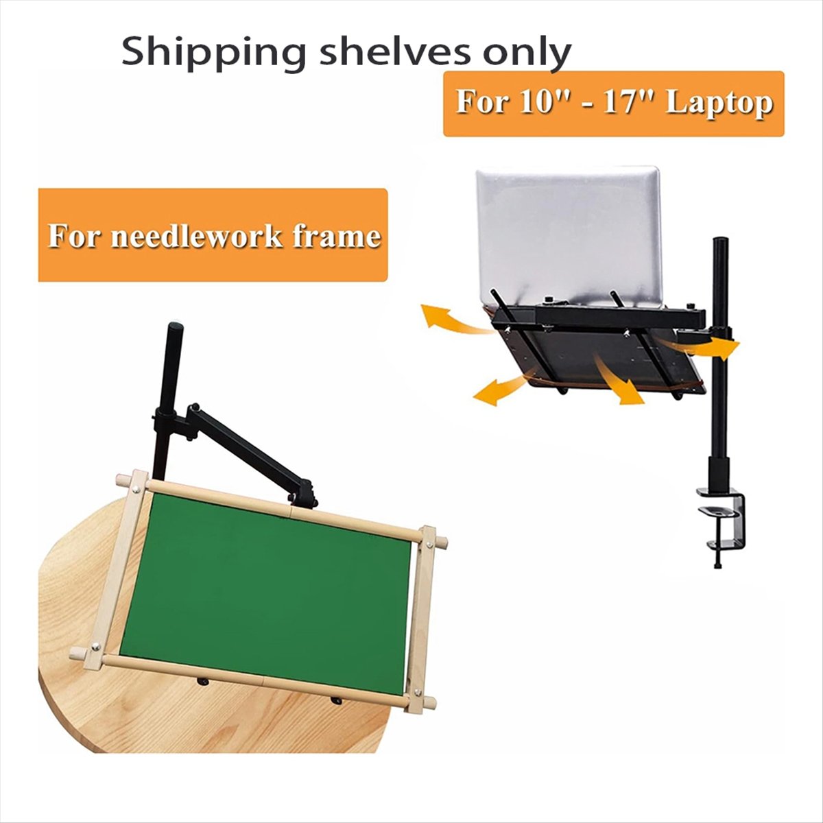 Metal Needlework Frame Stand A - Embroidery Needles บทวิจารณ์และราคา