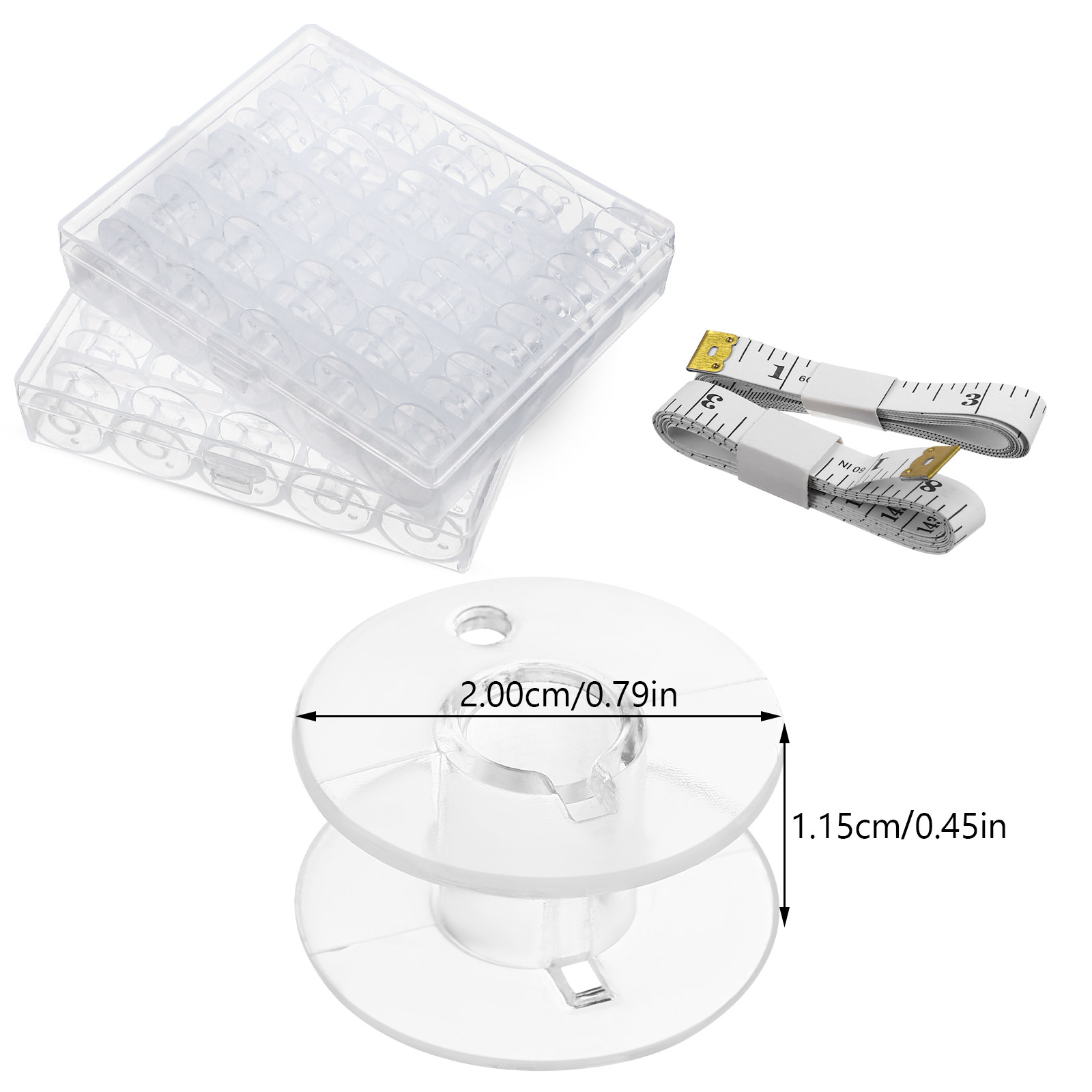 1Set Premium Transparent Plast - Embroidery Machine บทวิจารณ์และราคา