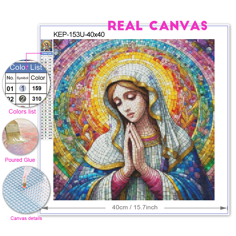 Jesus Religion Diamond Paintin - Embroidery Jesus บทวิจารณ์และราคา