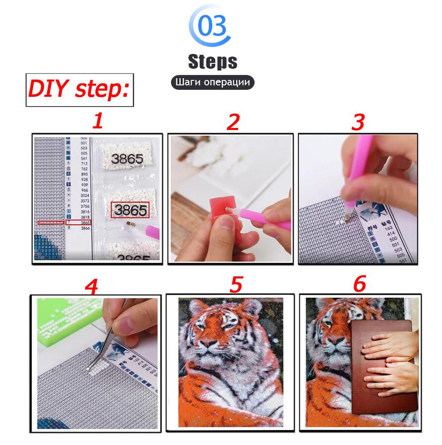 5D DIY Diamond Embroidery Pict - Embroidery Jesus บทวิจารณ์และราคา
