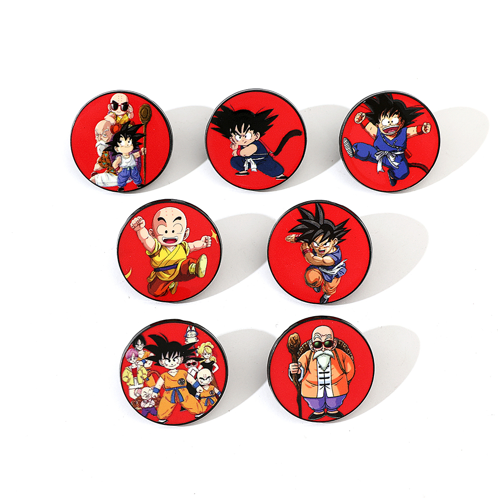 7 Pcs Funny Anime Brooch Fashi - Embroidery Tulle บทวิจารณ์และราคา