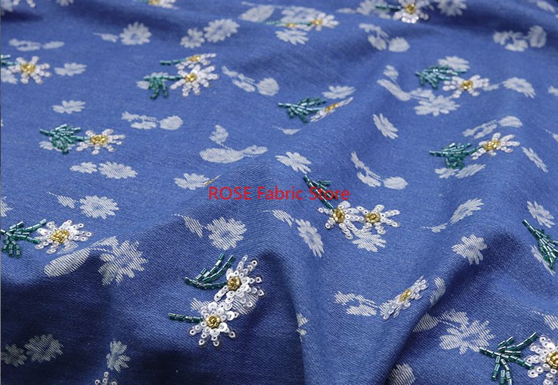 Daisy Sequin Bead Embroidery B - Embroidery Daisy บทวิจารณ์และราคา