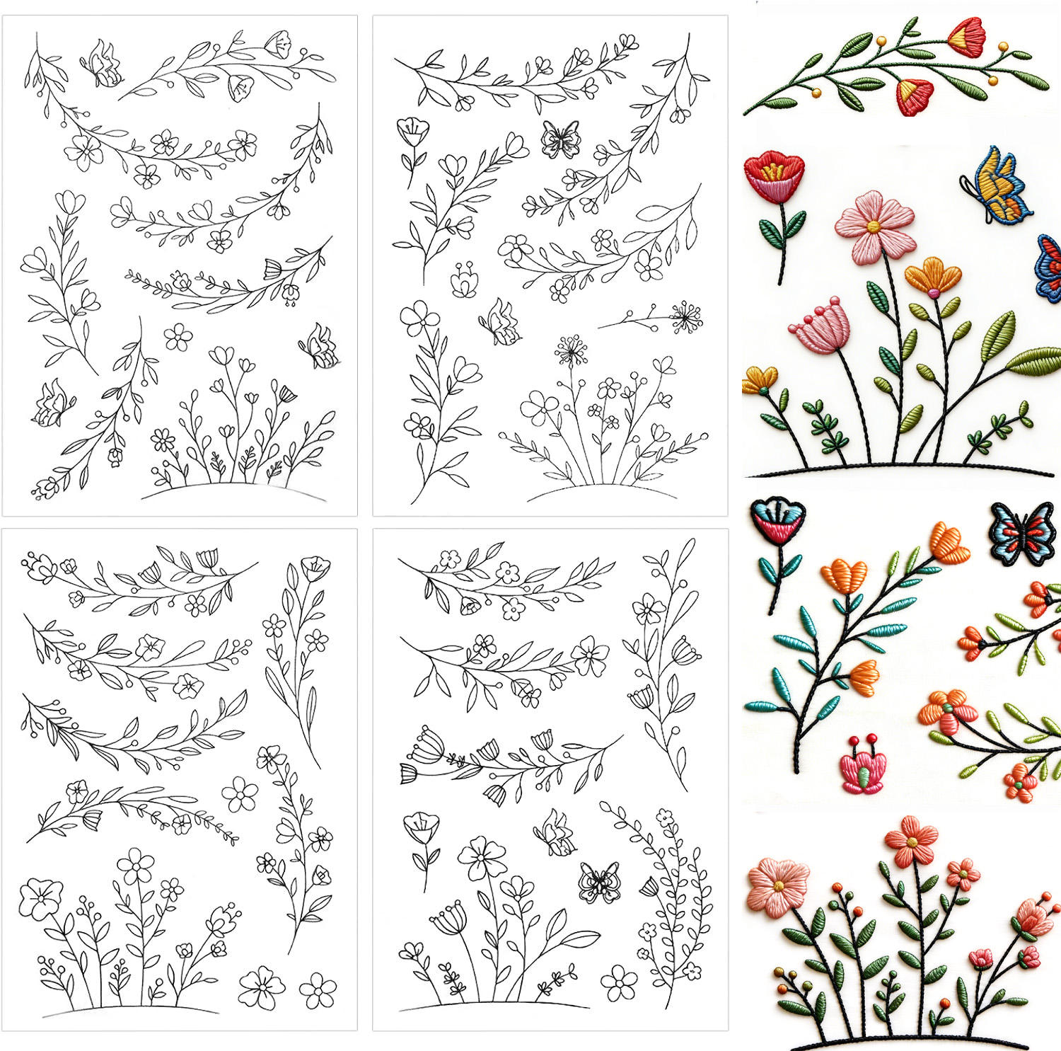 Stick & Stitch Water Soluble E - Embroidery Daisy บทวิจารณ์และราคา