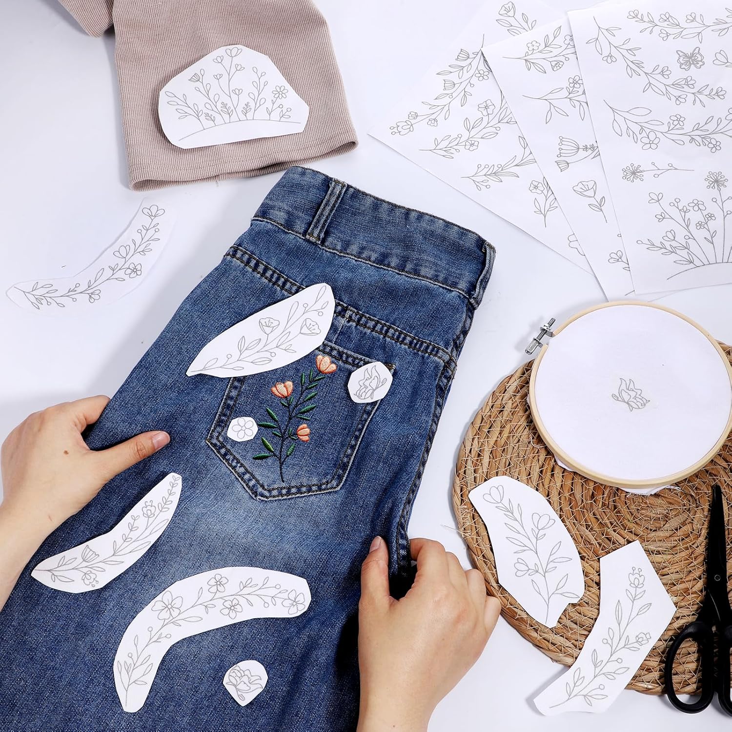 Stick & Stitch Water Soluble E - Embroidery Daisy บทวิจารณ์และราคา