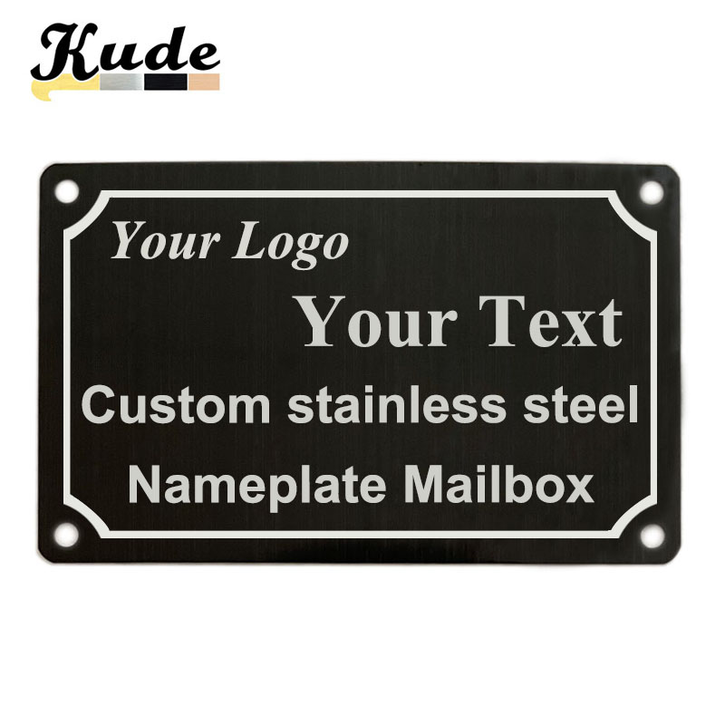 Custom Stainless Steel Name Ta - Embroidery Texture บทวิจารณ์และราคา