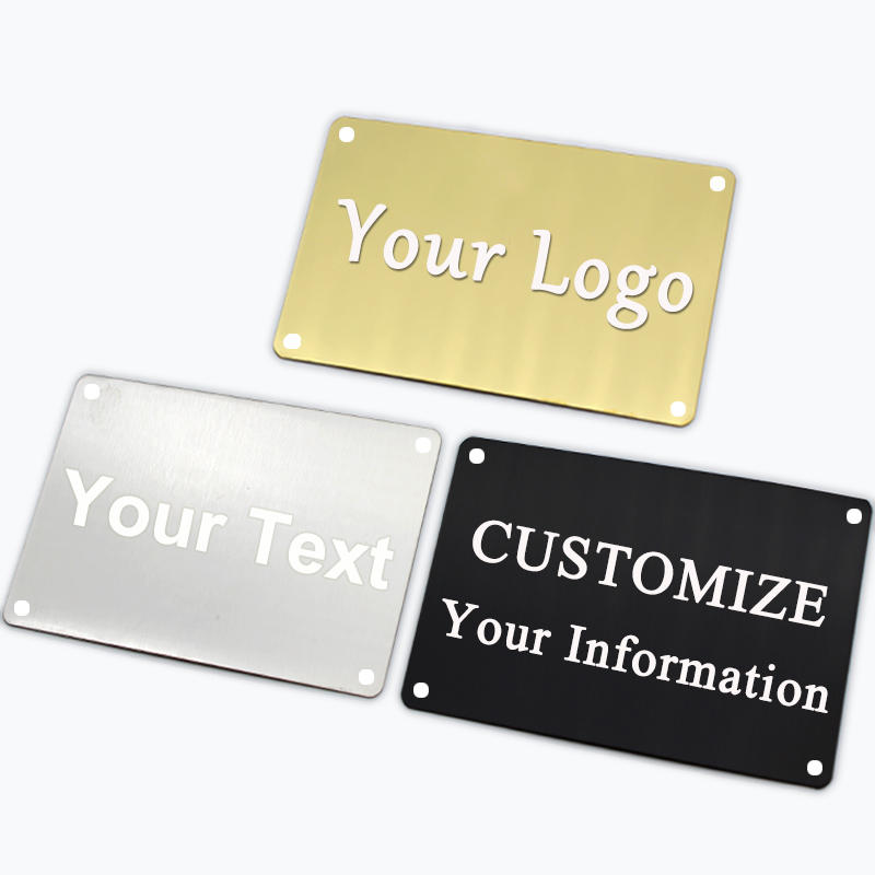 Custom Stainless Steel Name Ta - Embroidery Texture บทวิจารณ์และราคา