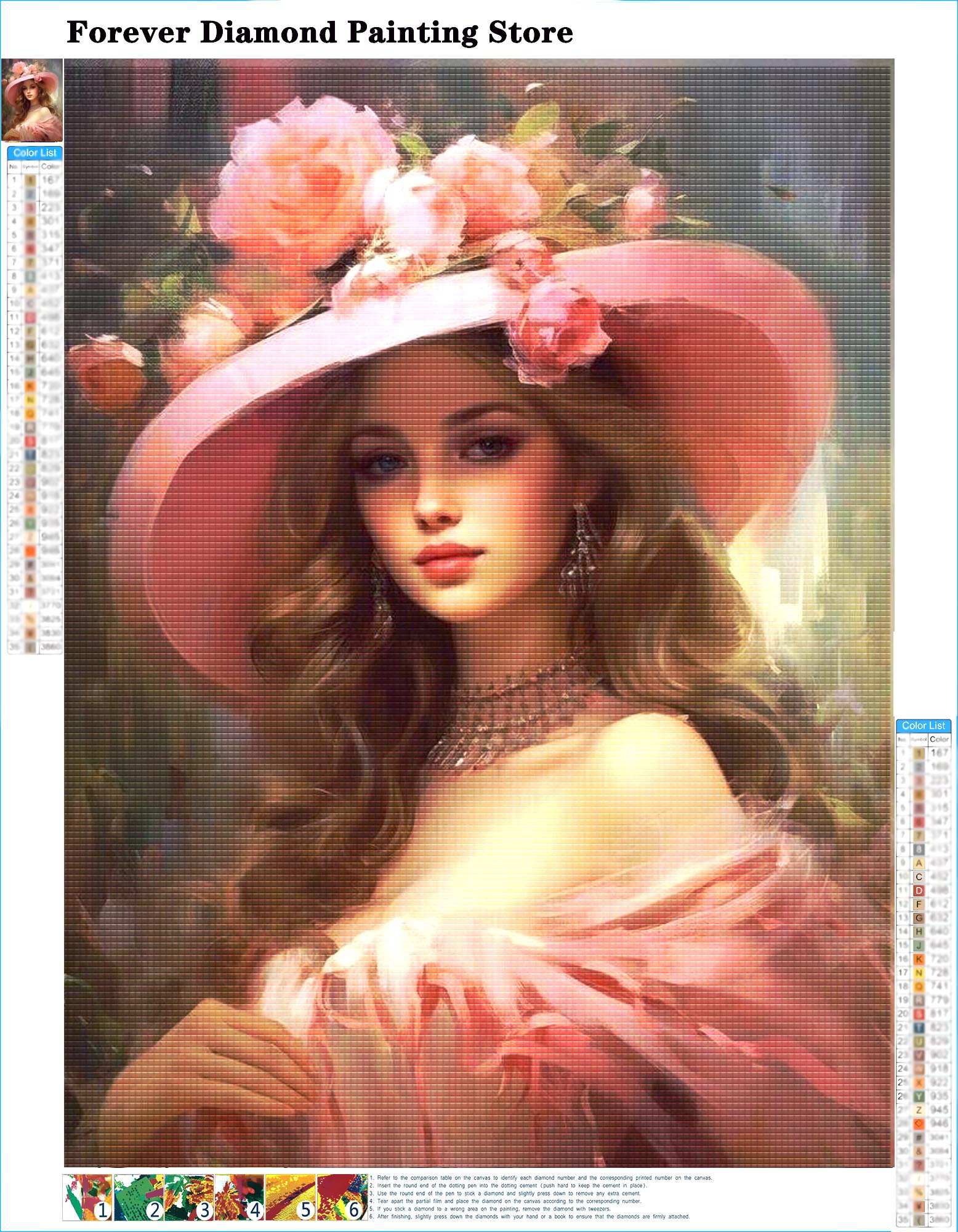 Modern AI Art Diamond Painting - Embroidery Ai บทวิจารณ์และราคา