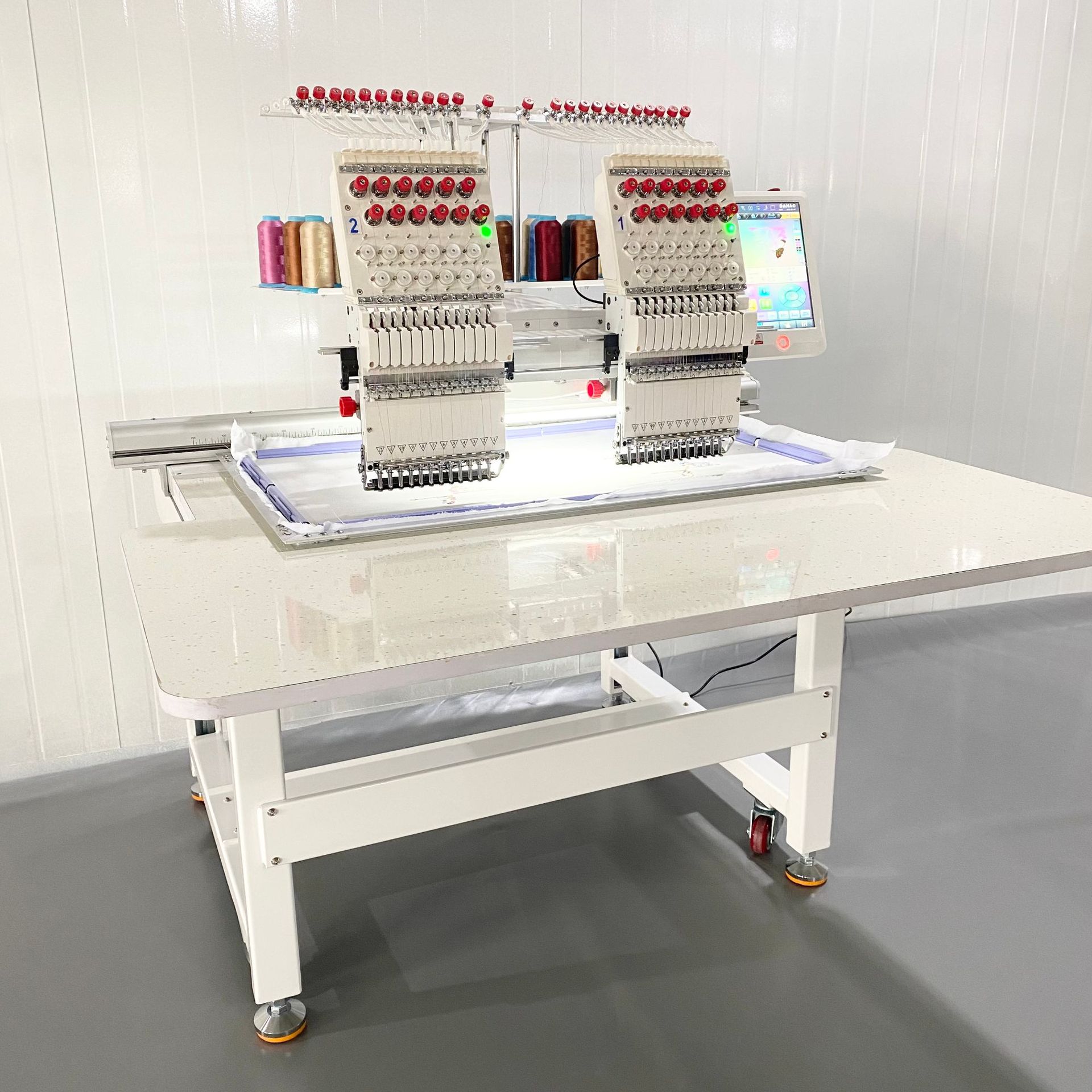 High Quality Computerized Embr - Embroidery Machine บทวิจารณ์และราคา