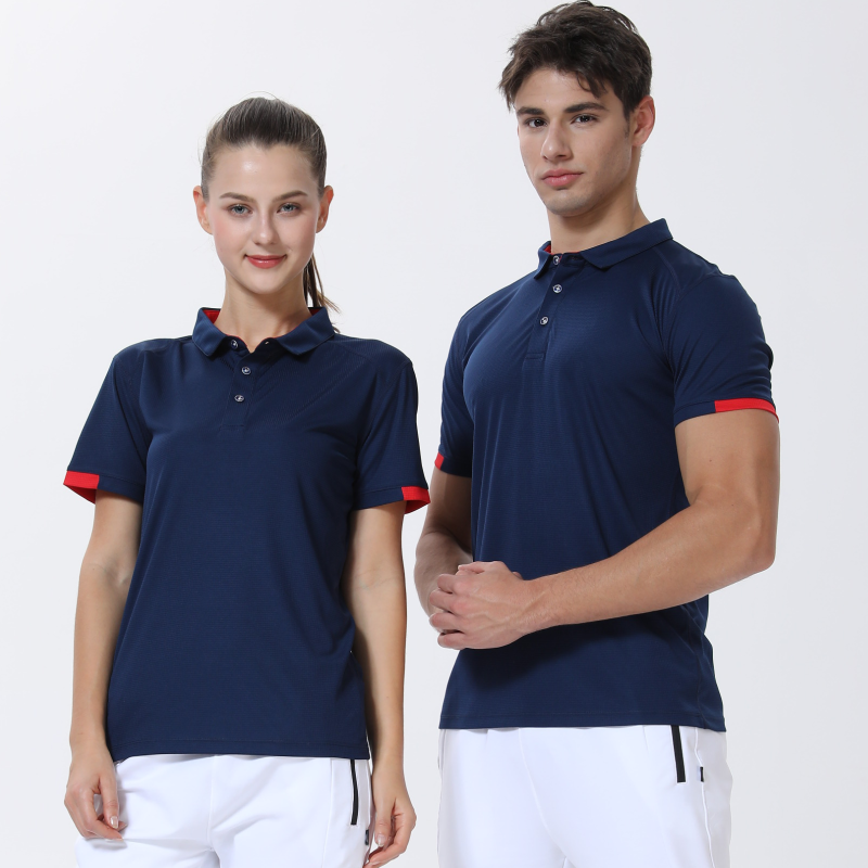 Quick Dry Sports POLO Shirt Fi - Embroidery Blouse บทวิจารณ์และราคา