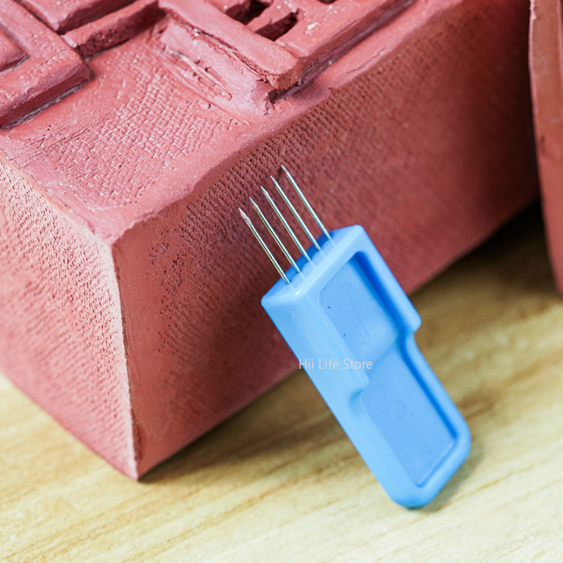 Pottery Tools Five-pin Scratch - Embroidery Texture บทวิจารณ์และราคา