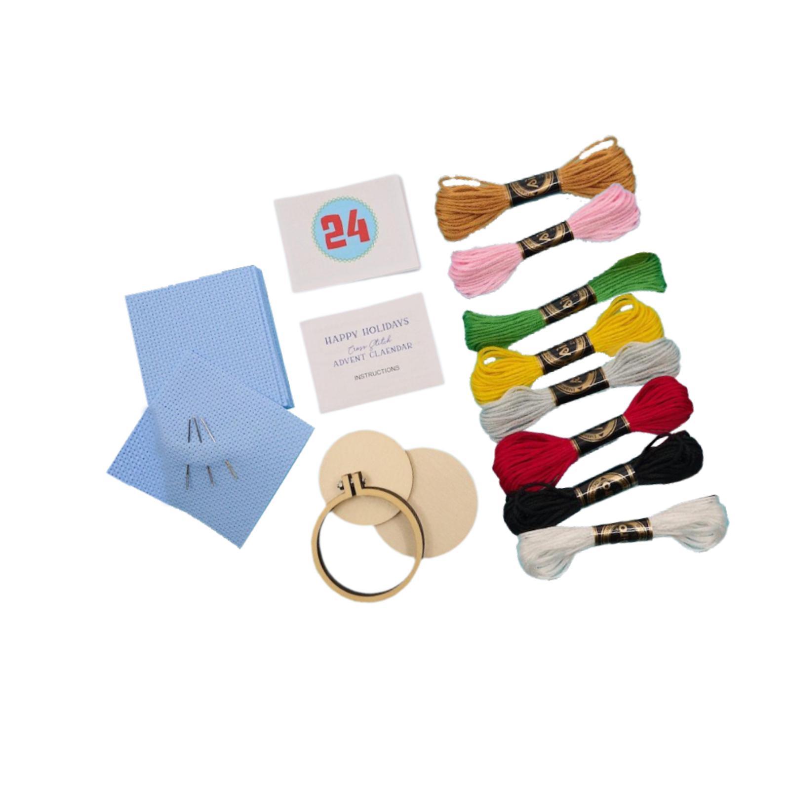 Christmas Advent Calendar,Xmas - Embroidery Xmas Decorations บทวิจารณ์และราคา