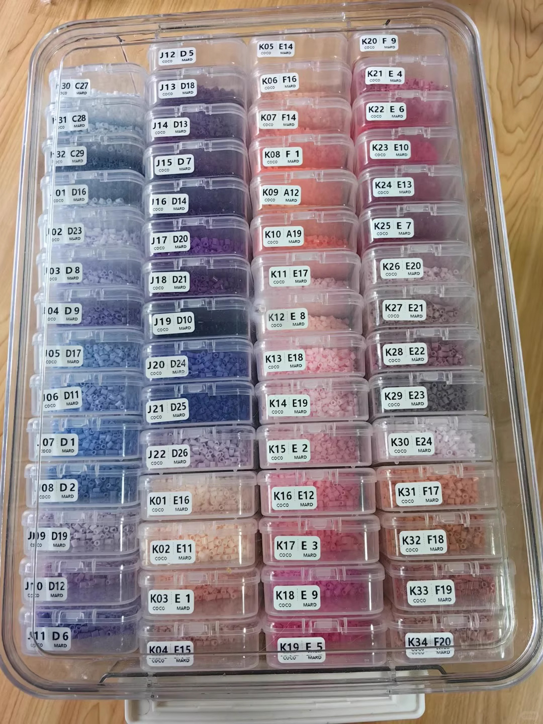 60pcs Transparent Plastic Stor - Embroidery Beads บทวิจารณ์และราคา