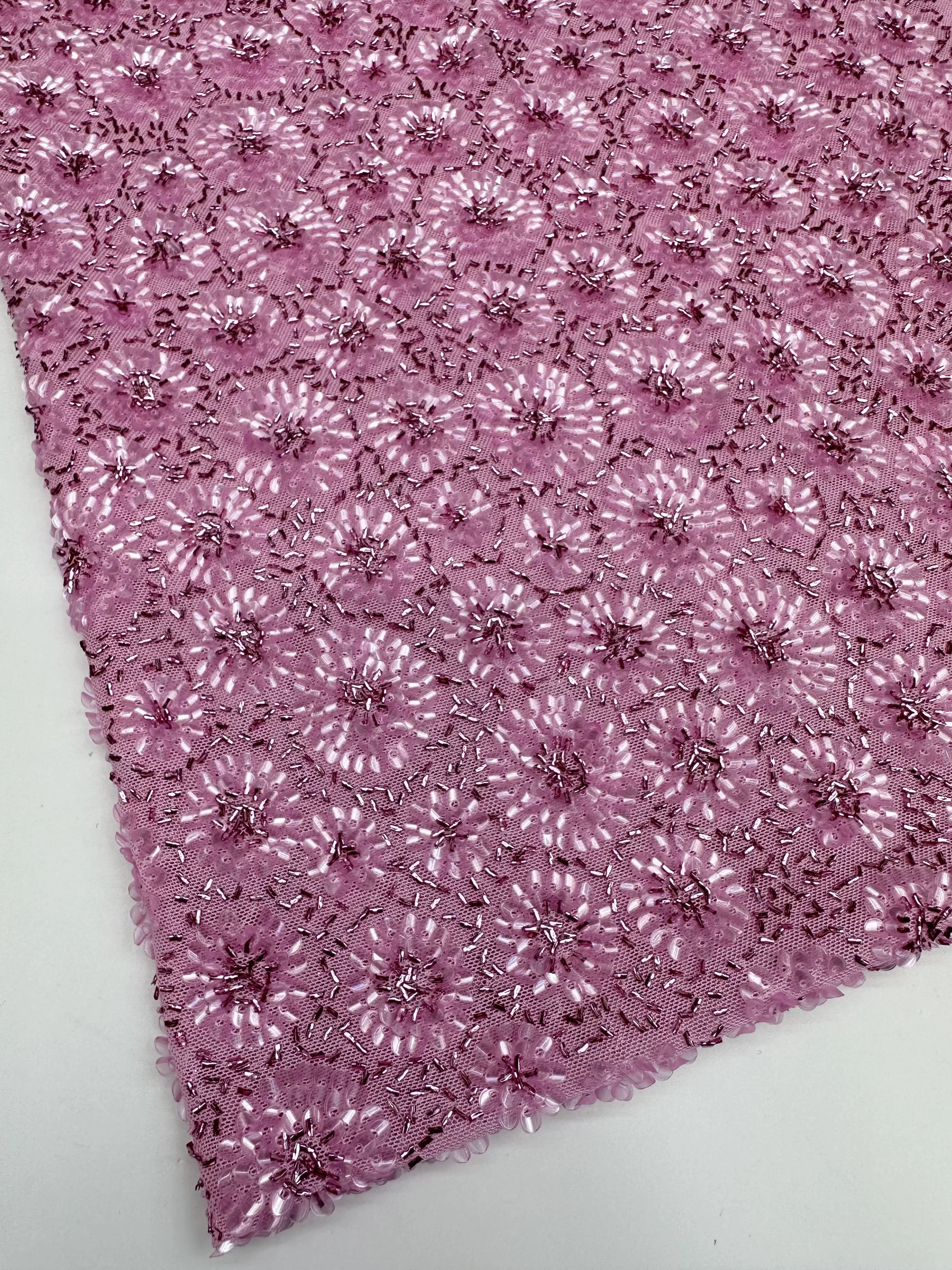1yard mesh tissu Little Daisie - Embroidery Daisy บทวิจารณ์และราคา