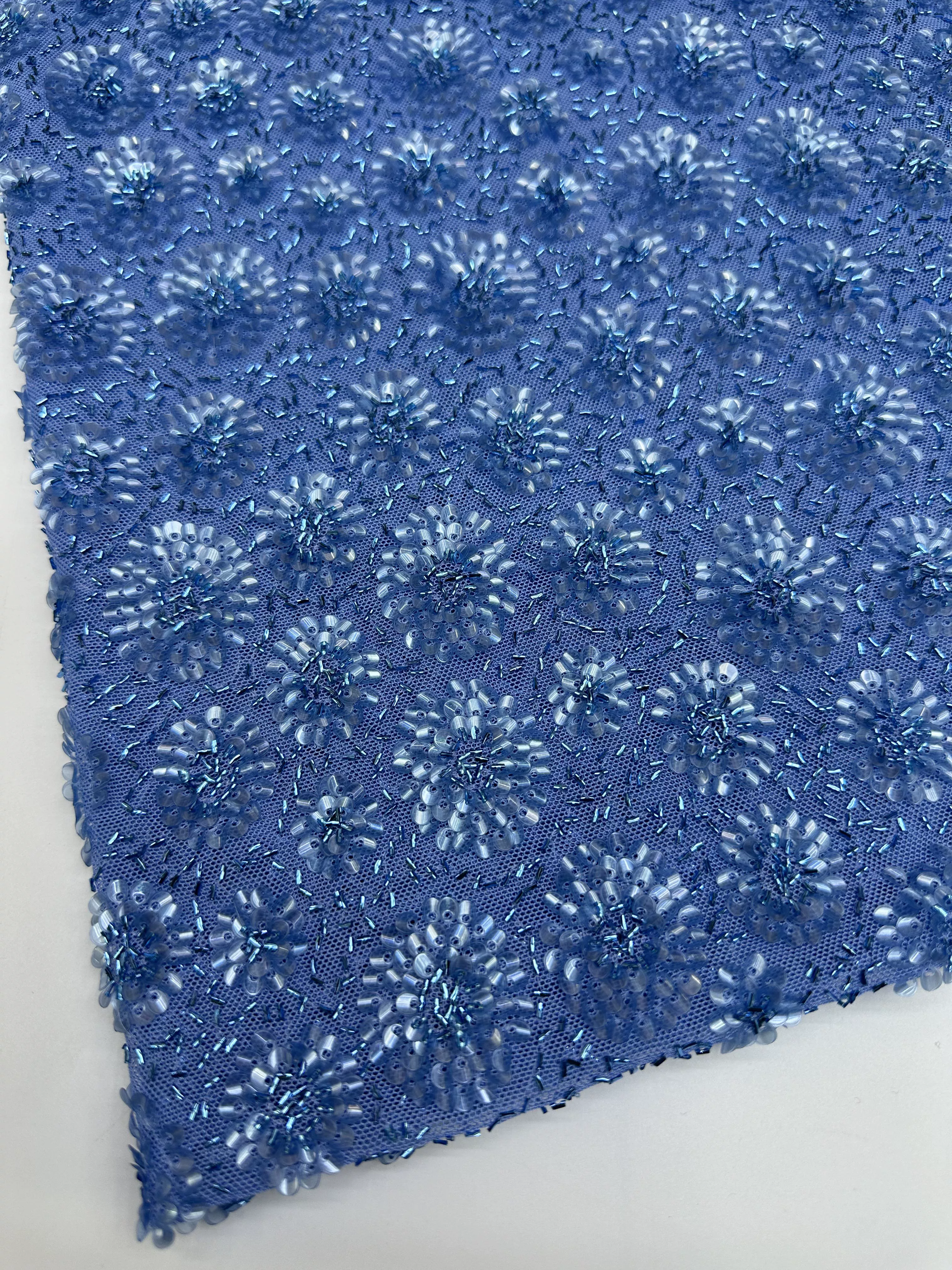 1yard mesh tissu Little Daisie - Embroidery Daisy บทวิจารณ์และราคา