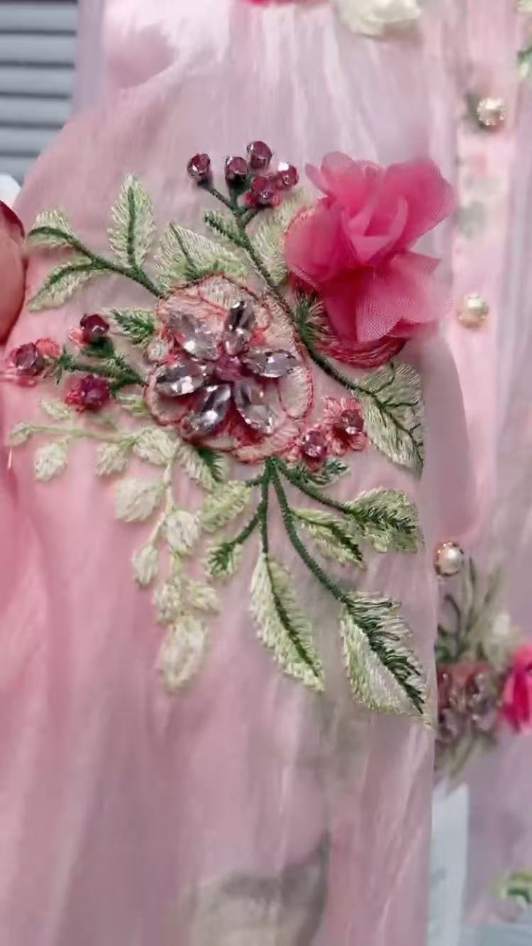 Luxury Style Flowers Embroider - Embroidery Daisy บทวิจารณ์และราคา