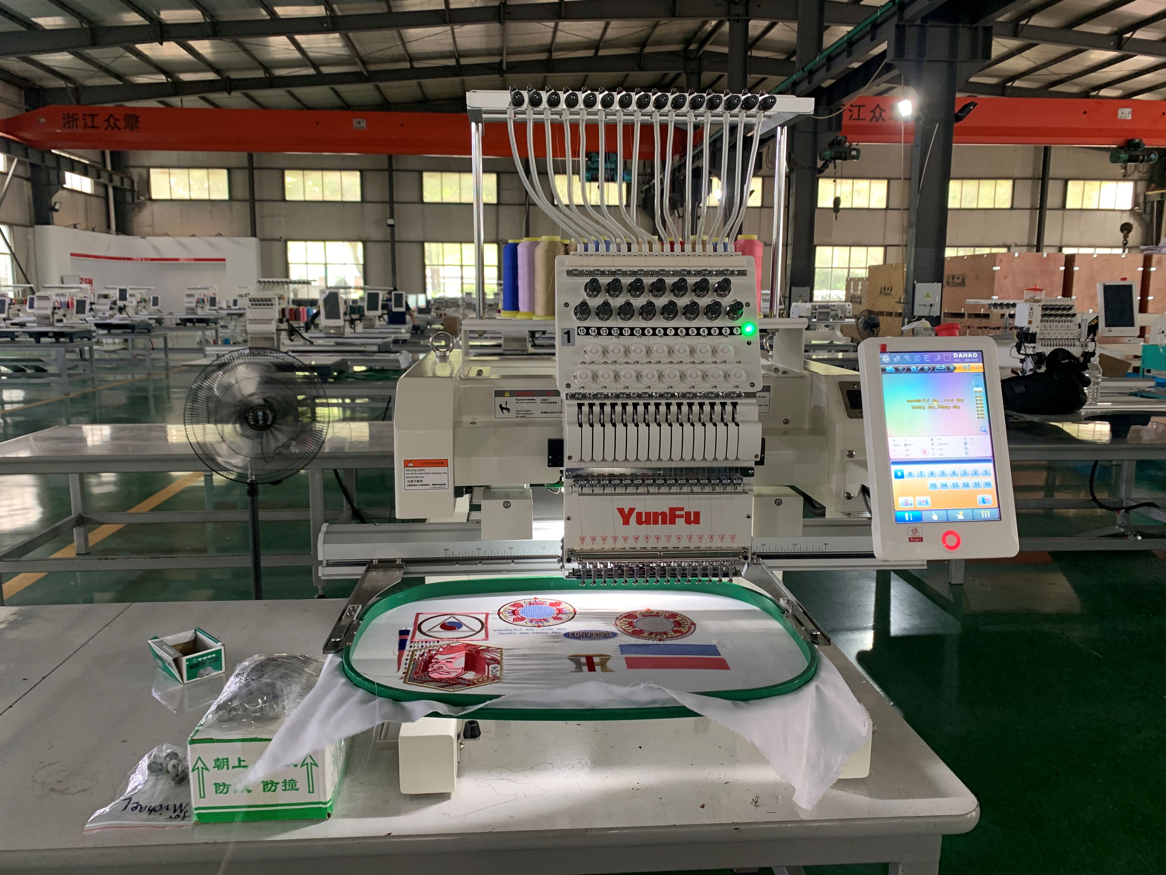 DDP to All  Countries New in 1 - Embroidery Machine Computerized บทวิจารณ์และราคา
