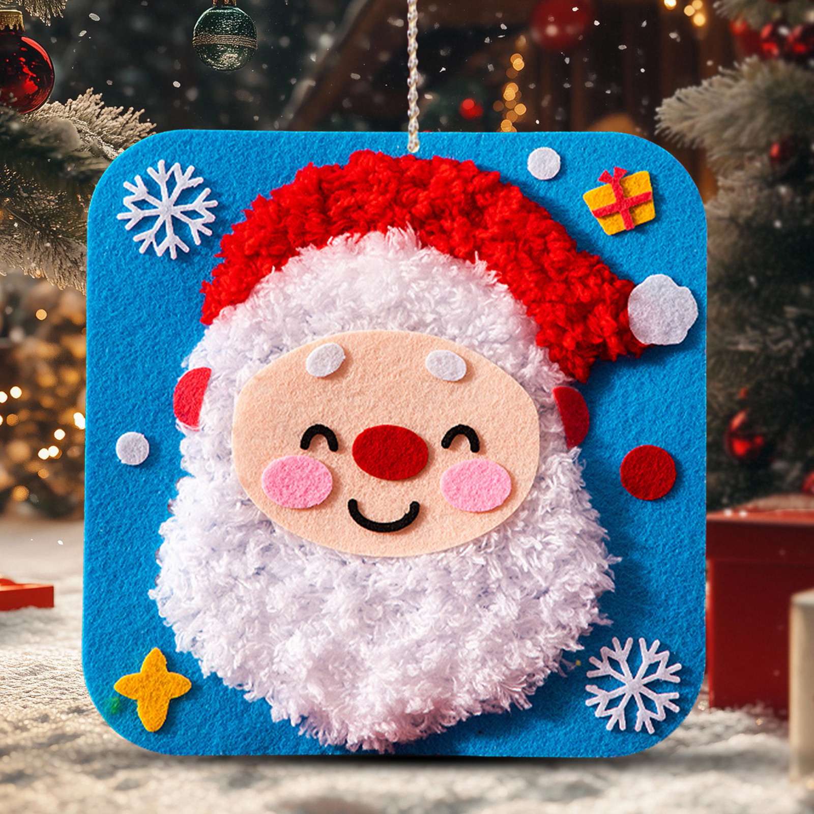 Lovely Animal Embroidery Doll  - Embroidery Xmas Decorations บทวิจารณ์และราคา