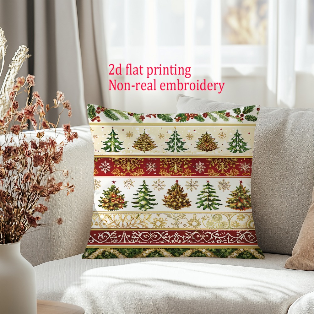 2pcs, 2D Flat Merry Christmas  - Embroidery Xmas Decorations บทวิจารณ์และราคา