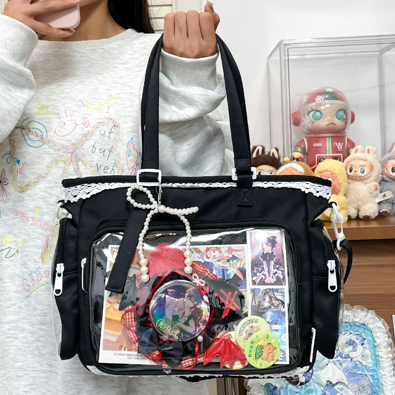 New Japanese Style Transparent - Embroidery Texture บทวิจารณ์และราคา