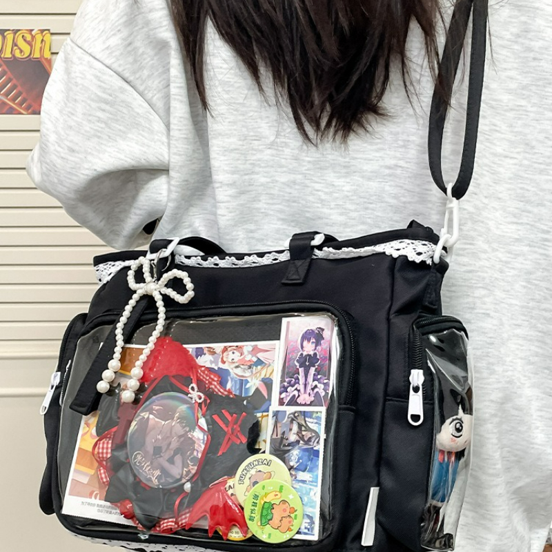 New Japanese Style Transparent - Embroidery Texture บทวิจารณ์และราคา