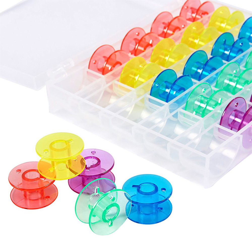 25Pcs/Set Plastic Threads Bobb - Embroidery Machine Computerized บทวิจารณ์และราคา