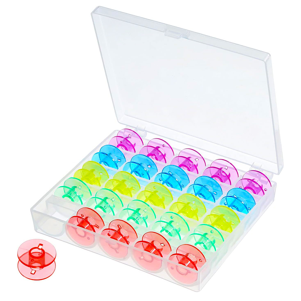 25Pcs/Set Plastic Threads Bobb - Embroidery Machine Computerized บทวิจารณ์และราคา