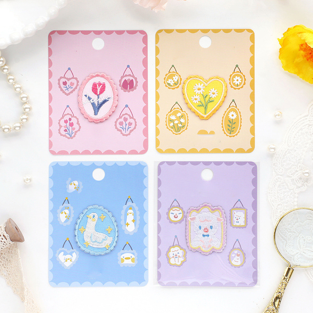 1 Piece Stick on Embroidery Pa - Embroidery Daisy บทวิจารณ์และราคา