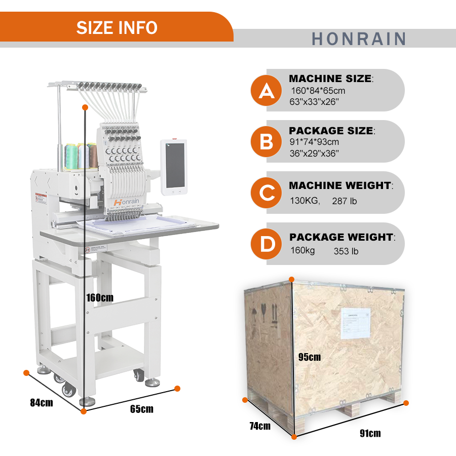Factory Price Computerized Emb - Embroidery Machine Computerized บทวิจารณ์และราคา