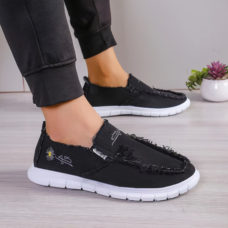 Men's Canvas Shoes 2025 New Wo - Embroidery Canvas บทวิจารณ์และราคา
