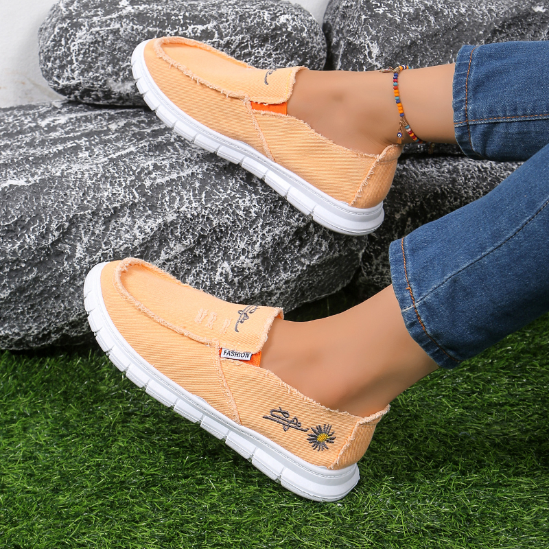 Men's Canvas Shoes 2025 New Wo - Embroidery Canvas บทวิจารณ์และราคา