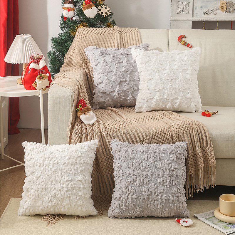 45x45cm Christmas Snowflake Em - Embroidery Xmas Decorations บทวิจารณ์และราคา