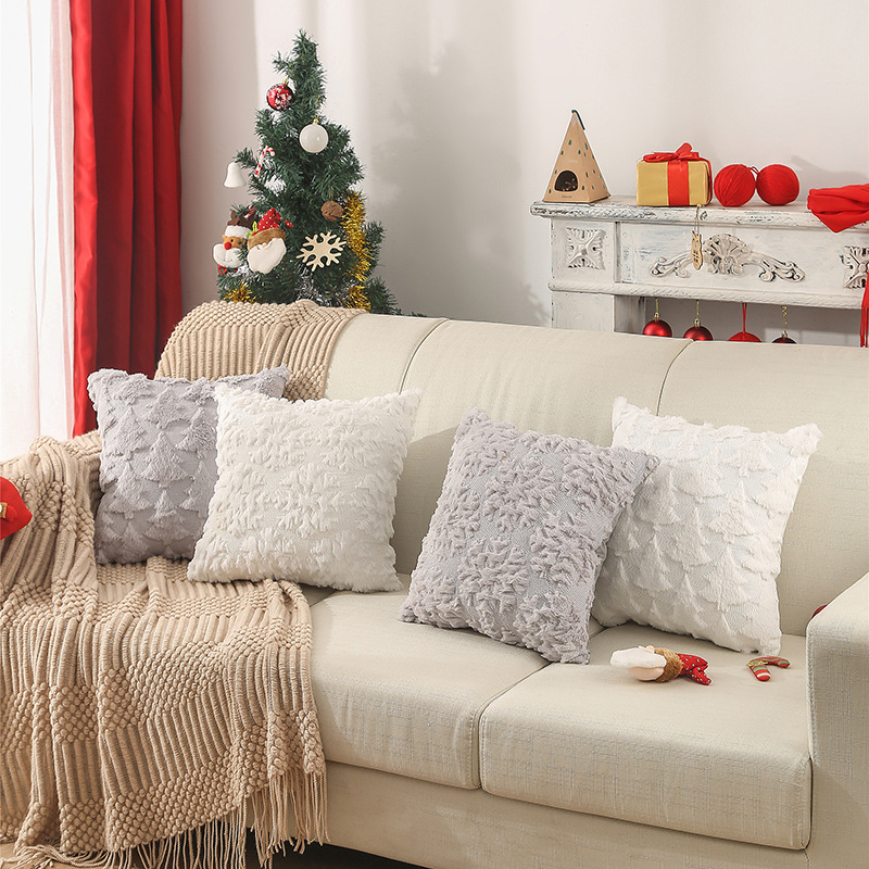 45x45cm Christmas Snowflake Em - Embroidery Xmas Decorations บทวิจารณ์และราคา