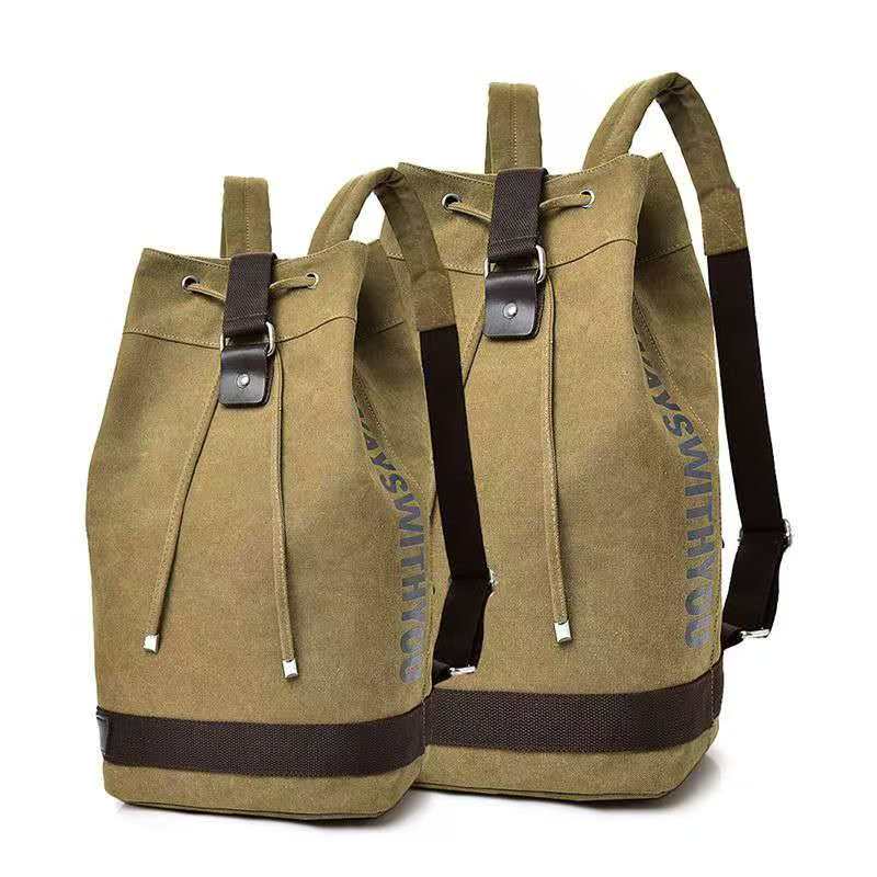 2026 Canvas backpack with dual - Embroidery Canvas บทวิจารณ์และราคา