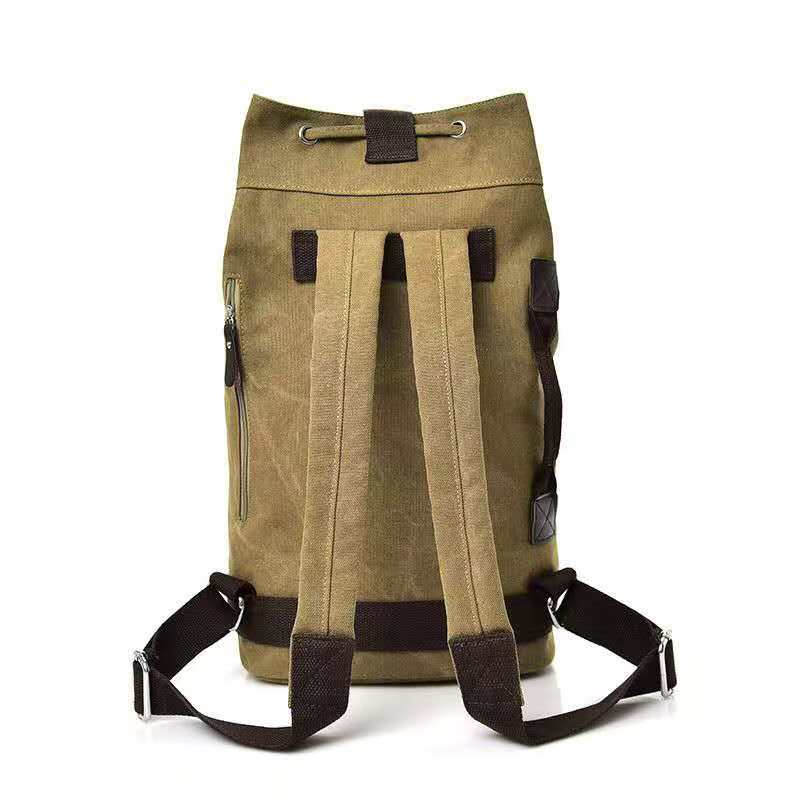 2026 Canvas backpack with dual - Embroidery Canvas บทวิจารณ์และราคา