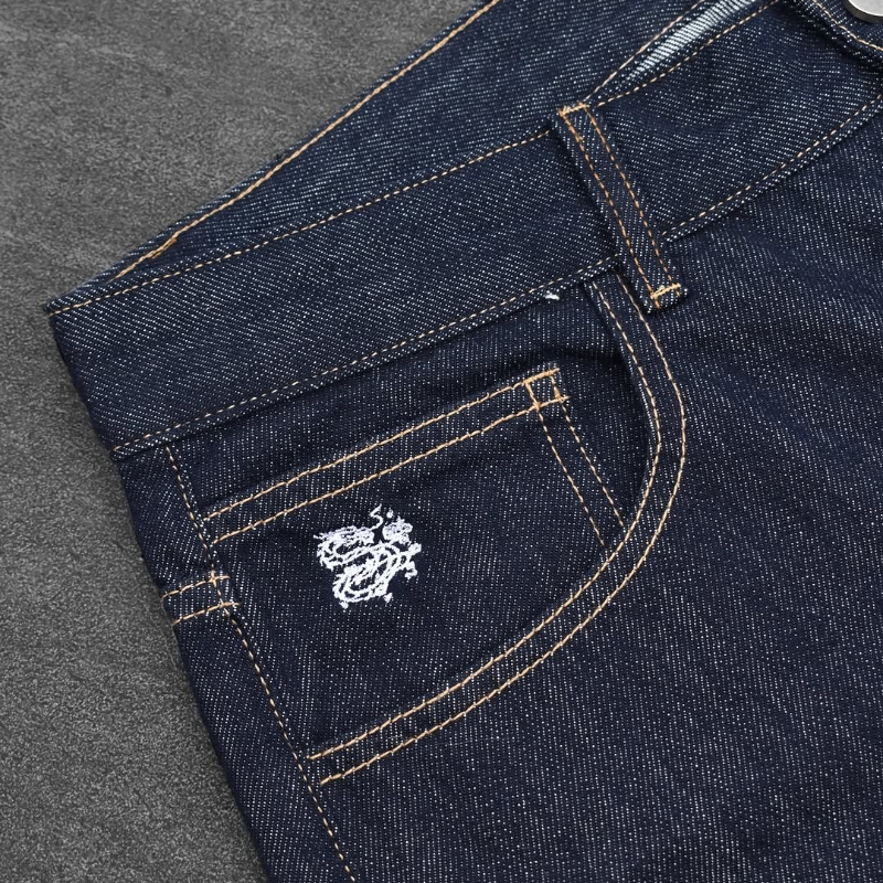Mens Jeans Harajuku Y2K Retro  - Embroidery Font Free บทวิจารณ์และราคา