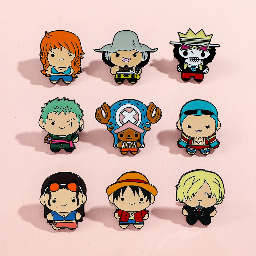 9 Pcs Creative Cartoon Brooch  - Embroidery Tulle บทวิจารณ์และราคา