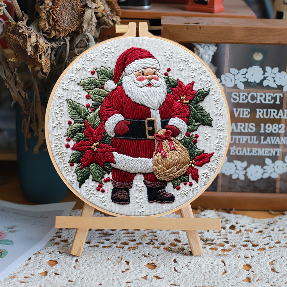 1 Set Christmas Embroidery Kit - Embroidery Xmas Decorations บทวิจารณ์และราคา