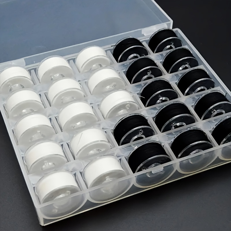 25/PCS/BOX Wound Sewing Thread - Embroidery Machine Computerized บทวิจารณ์และราคา