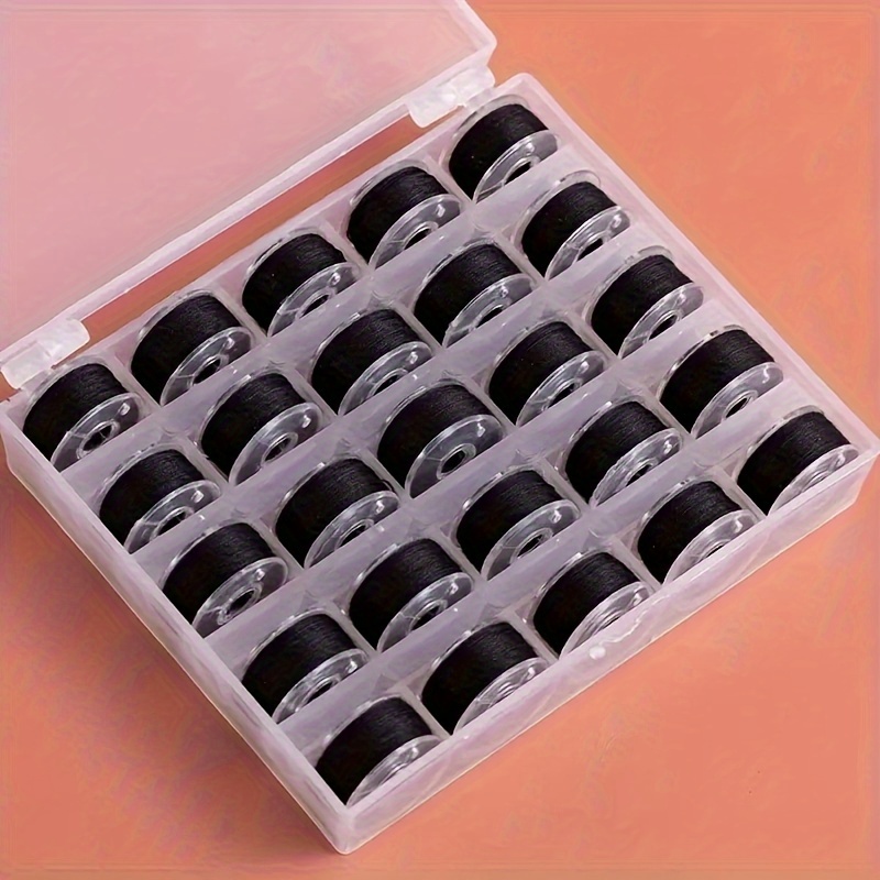 25/PCS/BOX Wound Sewing Thread - Embroidery Machine Computerized บทวิจารณ์และราคา